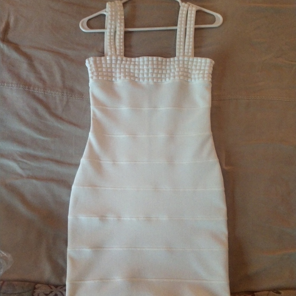 Off White Party Dress